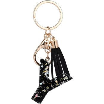 HARAHU Ключодържател Азбука - y / Черна kp37795 (37795)