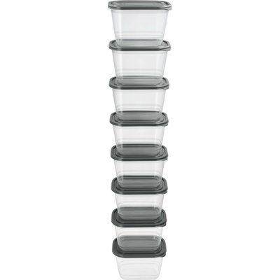 Silvercrest Sada potravinových dóz XXL 8 x 1,0 l