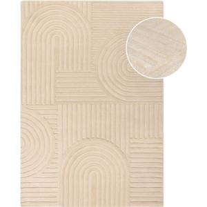 Flair Rugs Бежов ръчно изработен вълнен килим 240x340 cm Zen Garden - Flair Rugs (503119381236)