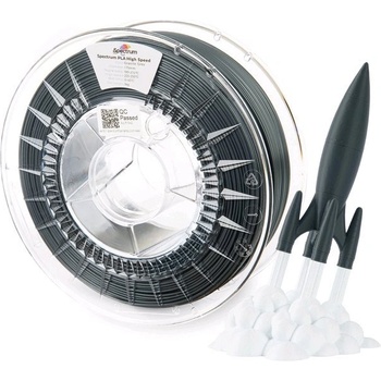 Spectrum 81069 3D филамент, PLA High Speed, 1, 75mm, 1000g, сив гранит (81069)