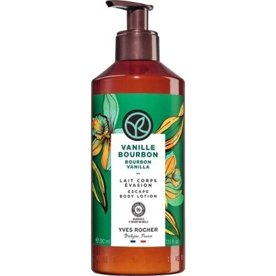 Yves Rocher BAIN NATURE Мляко за тяло Ванилия Хидратиращо мляко за тяло с топъл и чувствен аромат 390 ml