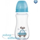 Canpol babies Sklenená Fľaška Easy Start Pure 120 ml modrá