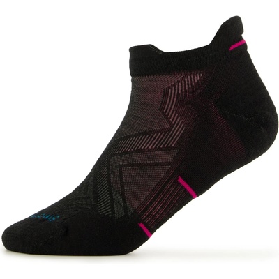 Smartwool Дамски чорапи за бягане Smartwool Women's Run Targeted Cushion Low Ankle Running socks - Black - размер 38-41 (EU) (201-4475-0112)
