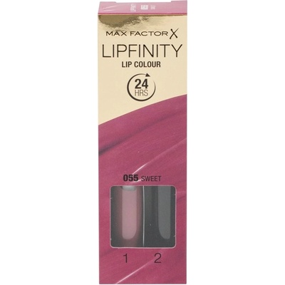 Max Factor Lipfinity Lip Colour Dlouhotrvající rtěnka 055 Sweet 4,2 g