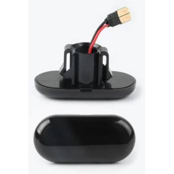 Image 1 of Диодни мигачи за калник за Dacia Duster 1 (2008-2017), Lodgy, Dokker 1 (2008 - 2012) - опушени с бягащ мигач (SA128D)