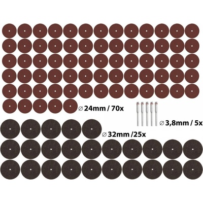Extol Kotouče řezné 903762 sada 100ks – Zbozi.Blesk.cz