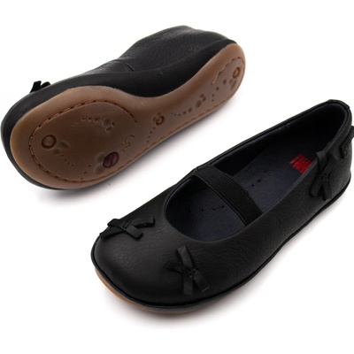 Camper detské barefoot balerínky camper twins black