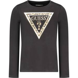 Guess jeans Блуза с дълги ръкави за момичета guess jeans, Размер 10a, Цвят Черен (j6bi02k5771_nejblk)