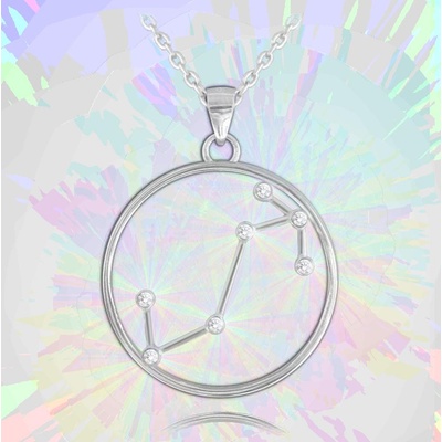 MINET Stříbrný Stars Štír Czech Crystal JMAS9511SN45 – Sleviste.cz