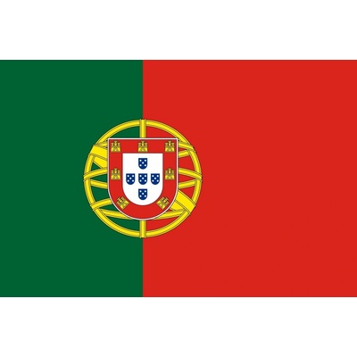 Portugalsko vlajka - 150 x 225 cm - tunel, karabina