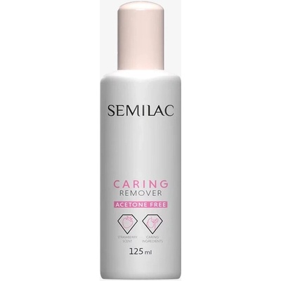 Semilac Pečující odstraňovač laku bez acetonu 125 ml