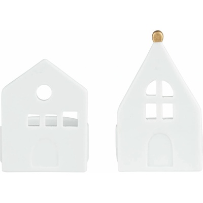 räder Porcelánový svietnik Dream House – set 2 ks