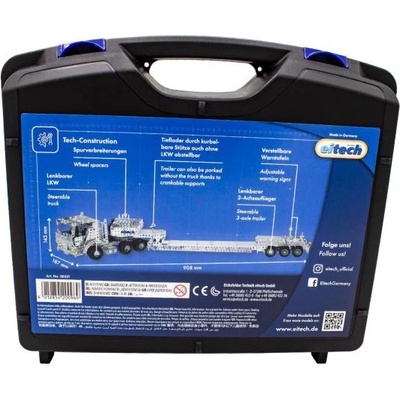 Eitech строителен комплект Камион с ремарке 2180 части