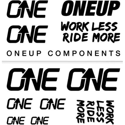 OneUp Decal Kit nálepky na riadidlá Purple