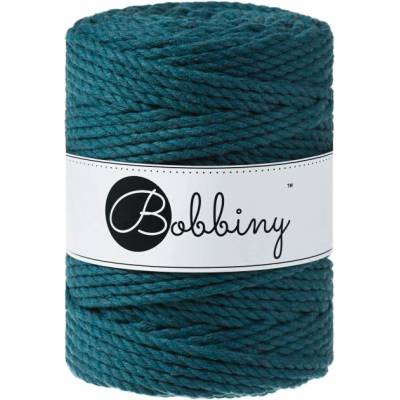 Bobbiny Macrame ropes 3PLY - 5mm Bobbiny - Macrame ropes 3PLY - 5mm: Peacock blue