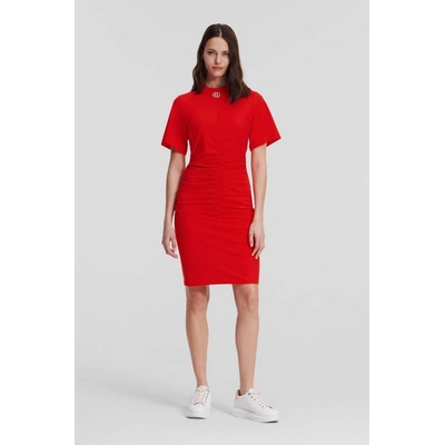 Karl Lagerfeld šaty 235W1351 oranžová