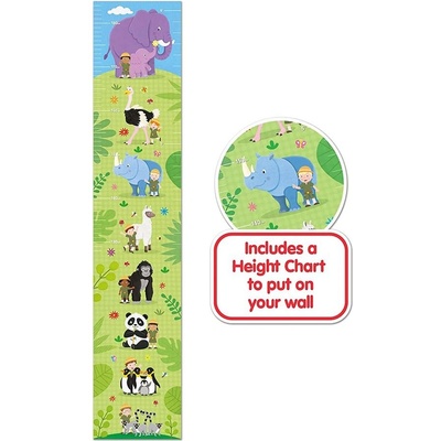 Galt Toys Galt - Гигантски пъзел за под, Кой е най-висок 1005527