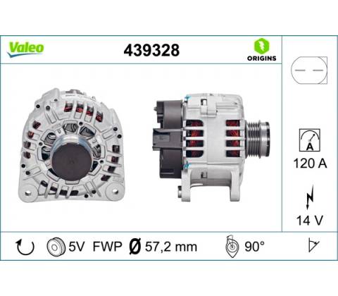 Alternátor VALEO 439328