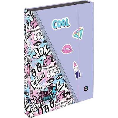 Karton P+P box na zošity A4 Jumbo Funny Girl