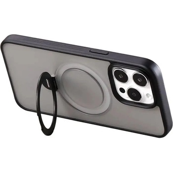 JOYROOM Магнитен кейс с държач Joyroom JR-BP004 за iPhone 15, черен (JR-BP004 iP 15 Black)