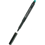  Перманентен тънкописец Faber-Castell OHP F Черен (1602006-08-1005210220)