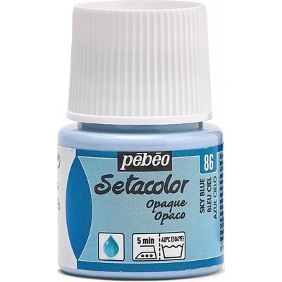 Pébéo Setacolor Боя за плат 86 Sky Blue 45 ml 1 бр (69.3086)