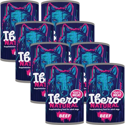 Ibero Natural Dog Adult beef 8 x 1200 g