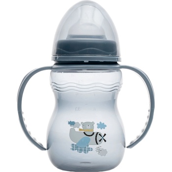 Lorelli Бебешко шише с дръжки Lorelli My Friend - 250 ml, Cameo Blue (10200320004)