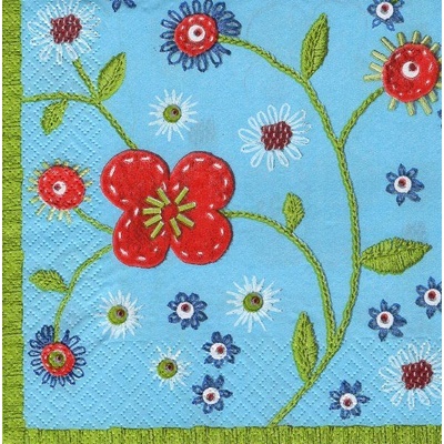 Ubrousky 33 x 33 cm VÝŠIVKA – Hledejceny.cz