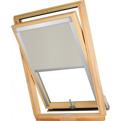 Dekodum Termoizolační roleta na střešní okno FAKRO 114x118 cm Pearl Silver