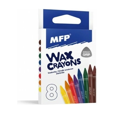 MFP papier voskovky trojhranné 8 ks