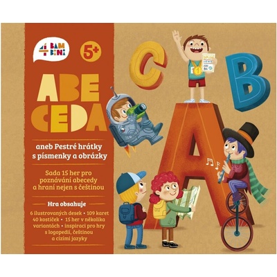 4bambini Abeceda aneb Pestré hrátky s písmenky a obrázky