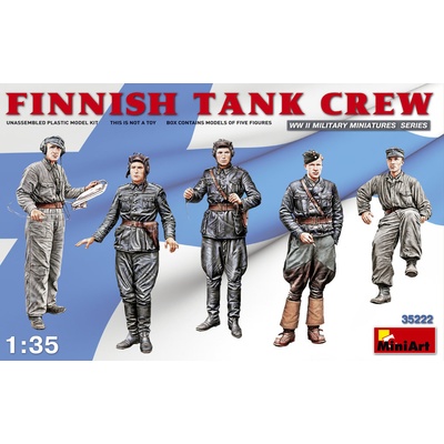 MiniArt Finnish Tank Crew 5 figurek 1:35
