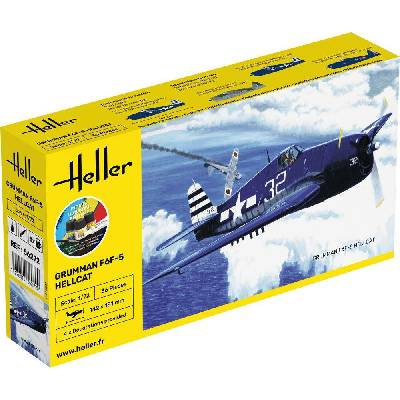 Heller STARTER KIT F6F Hellcat 1:72