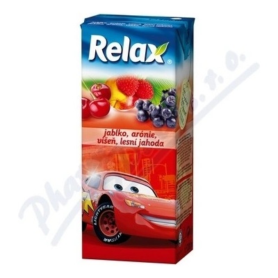Relax Jablko-arónie-višeň-lesní jahoda 200 ml