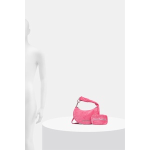 Juicy Couture чанта тип хобо дамска от кадифе Blossom (BIJL55311WPO) - answear - 136,89 лв