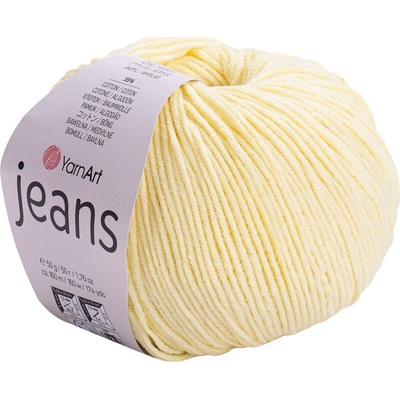 YARNART Jeans 67 Yellow Плетива прежда (Jeans 67)