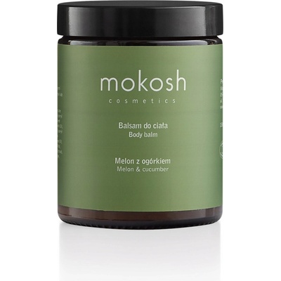 Mokosh Melon & Cucumber hydratační tělové mléko s výtažky z okurky 180 ml