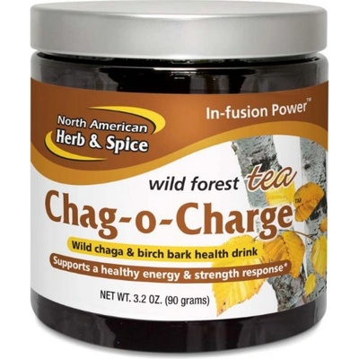 NORTH AMERICAN HERB & SPICE SIBIŘSKÝ ČAGOVÝ ČAJ S MACOU A BŘEZOVOU KŮROU CHAG O CHARGE 90 G