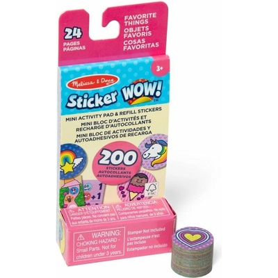 Melissa & Doug Samolepky STICKER WOW! Náplň Dinosaurus