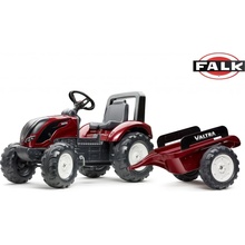 FALK Šlapací traktor Valtra S4 s vlečkou