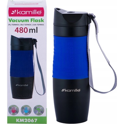 Kamille termohrnek KM2067 zelený 480 ml