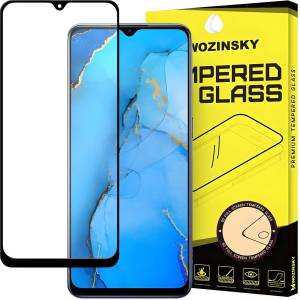 Wozinsky защитно закалено стъкло за Oppo Reno3 - Черен KP13300