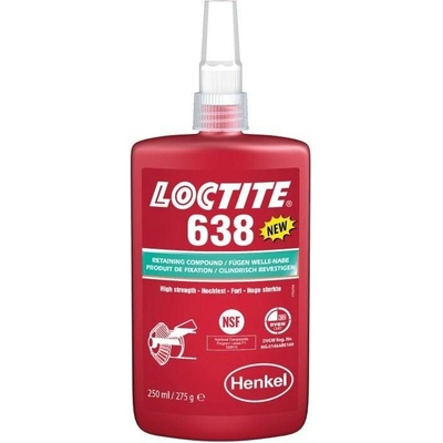 Loctite 638 Vysokopevnostní upevňovač spojů 250 ml