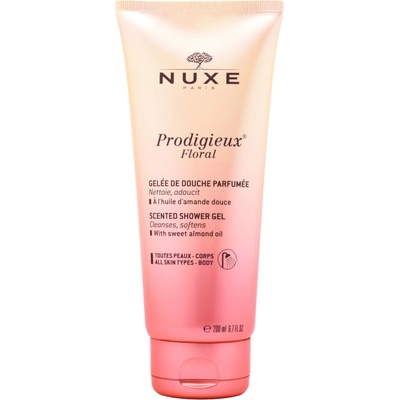 NUXE Prodigieux Floral омекотяващ душ гел за всички типове кожа 200 мл