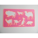 Koh-I-Noor Obkreslovací šablona Exotická zvířata