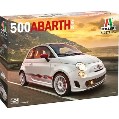 Italeri 500 Abarth 2008 1:24