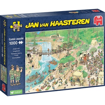 Jumbo - Puzzle Jan Van Haasteren: Jungle Tour - 1 000 piese
