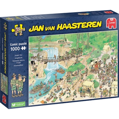 Jumbo - Puzzle Jan Van Haasteren: Jungle Tour - 1 000 piese