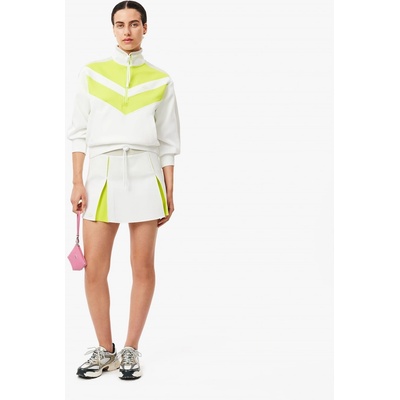 Lacoste Спортна пола Lacoste Women's Moisture Wicking Performance Tennis Skort - White/Firefly